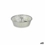 Moule à flan Kinvara 30287C Argenté Aluminium 25 x 7,7 x 25 cm Jetable Flan (12 Unités)