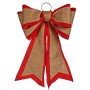 Lasso Krist+ HJ1-12074 Red Golden PVC 40 x 60 cm Christmas bauble (6 Units)