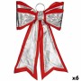 Lasso Krist+ HJ1-12073 Red Silver PVC 40 x 60 cm Christmas bauble (6 Units)
