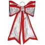 Lasso Krist+ HJ1-12073 Red Silver PVC 40 x 60 cm Christmas bauble (6 Units)