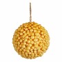 Christmas Bauble Krist+ 19A24331 Yellow Plastic (24 Units)
