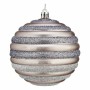 Set of Christmas balls Krist+ 00876 Silver Plastic Circles 10 cm (6 Units)