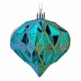 Set of Christmas balls Krist+ 00897 Blue Plastic Diamond (12 Units)