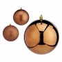 Set of Christmas balls Krist+ 00780 Brown Plastic (6 Units)
