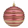 Set of Christmas balls Krist+ 00872 Pink Plastic Circles (6 Units)