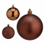 Set of Christmas balls Krist+ 00783 Brown Plastic (12 Units)