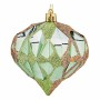 Set of Christmas balls Krist+ 00893 Green Plastic Diamond (12 Units)