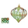Set of Christmas balls Krist+ 00893 Green Plastic Diamond (12 Units)
