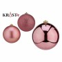 Set of Christmas balls Krist+ 00739 Pink PVC (12 Units)