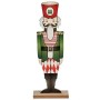 Nutcracker Krist+ 19XD35232 Black Red Green Wood 8 x 40 x 15 cm Nutcracker (12 Units)