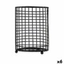 Pot pour ustensiles de cuisine Kinvara W7728-2P Métal 11,3 x 16 x 11,3 cm (6 Unités)