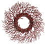 Advent wreathe Branch Red Plastic 50 x 10 x 50 cm (2 Units)