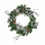 Advent wreathe Krist+ K1912698-1 Green Silver 60 x 13 x 60 cm (4 Units)