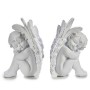 Decoration Angel White Polyresin 13 x 19 x 14 cm