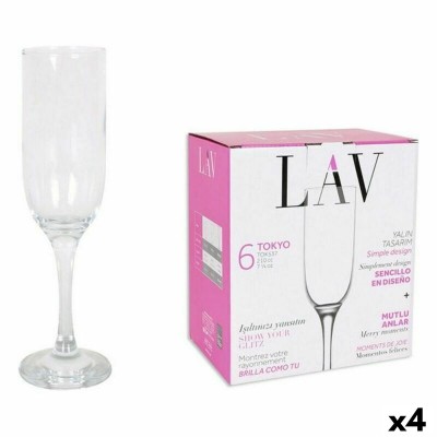 Champagne glass LAV Tokyo 6 Pieces (4 Units)