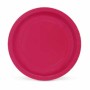 Service de vaisselle Algon Bordeaux Produits à usage unique Carton 20 x 20 x 1,5 cm (36 Unités)