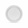 Plate set Algon Cardboard Disposable White (36 Units)