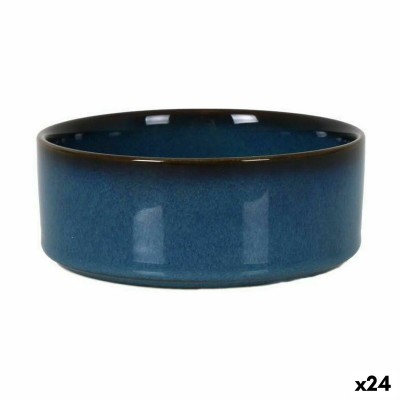 Ensemble à apértif La Mediterránea Chester Bleu 10 x 10 x 4 cm (24 Unités)