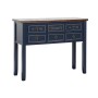 Meuble d'Entrée Home ESPRIT Marron Blue marine 103 x 35 x 80 cm