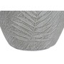 Set de pots de fleurs Home ESPRIT Gris clair Fibre de Verre Magnésium 44 x 44,5 x 43 cm (4 Unités)