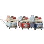 Figurine Décorative Home ESPRIT Fourgonnette 27 x 10 x 17 cm (3 Unités)