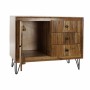 Sideboard DKD Home Decor Brown Black Light brown Acacia 100 x 40 x 77 cm