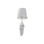 Wall Lamp Home ESPRIT White 50 W Modern Horse Aged finish 220 V 18 x 21,5 x 50,5 cm