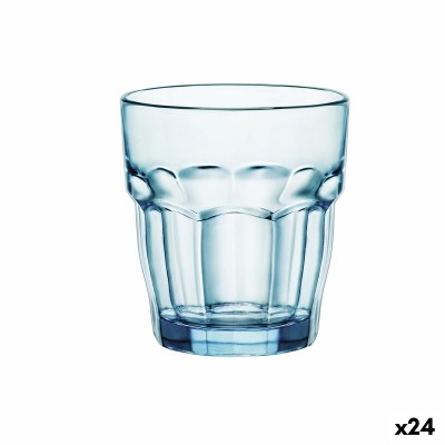 Verre Bormioli Rocco Rock Bar Bleu verre 270 ml (24 Unités)