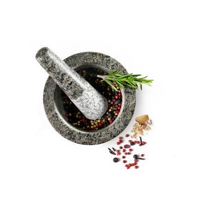 Mortar and pestle Ibili Granite 12 cm