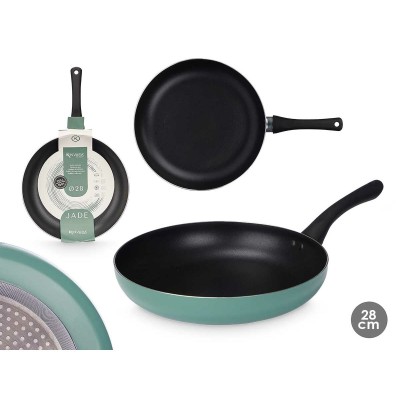 Non-stick frying pan Kinvara 10 Green Aluminium 28 cm Induction