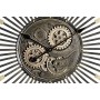 Horloge Murale DKD Home Decor Noir Doré Fer Vintage 65 x 6,7 x 65 cm