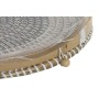 Couvre-vaisselle Home ESPRIT Bambou Algues marines 40 x 40 x 24 cm