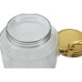 Distributeur d'eau Home ESPRIT Doré Métal Verre 17,8 x 25 x 15 cm