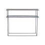 Set of furniture DKD Home Decor Blue Black 70 x 27 x 45 cm 40 x 27 x 45 cm 80 x 27 x 65 cm 80 x 27,5 x 65 cm