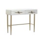 Meuble d'Entrée DKD Home Decor Blanc Doré 90 x 45 x 74 cm