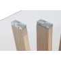 Meuble d'Entrée DKD Home Decor Marron Transparent 145 x 45 x 75 cm
