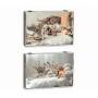 Boîte Décorative DKD Home Decor Multicouleur Bois MDF Spa Compteur (2 Unités)