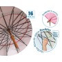 Beach parasol Coral Ø 240 cm SPF50+