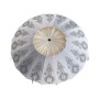 Beach parasol White Ø 240 cm SPF50+ Boho