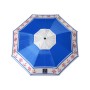Beach parasol Blue Ø 180 cm SPF50+ Anchor
