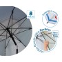 Beach parasol Blue Ø 200 cm SPF50+ Anchor