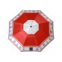 Beach parasol Red Ø 180 cm SPF50+ Anchor