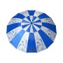 Parasol de plage Bleu Ø 220 cm SPF50+ Marin
