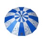 Parasol de plage Bleu Ø 220 cm SPF50+ Marin