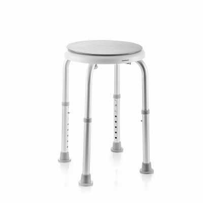 Rotating and Adjustable Bathroom Stool Roshawer InnovaGoods White (Refurbished A)