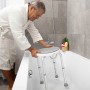 Rotating and Adjustable Bathroom Stool Roshawer InnovaGoods White (Refurbished A)