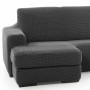 Right short arm chaise longue cover Sofaskins Dark grey (Refurbished A)