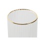 Set of glasses Home ESPRIT Transparent Golden Crystal 400 ml (6 Units)