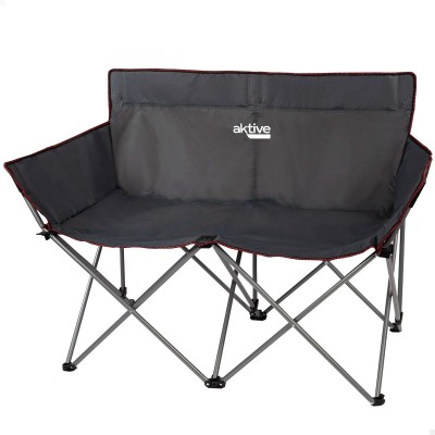 Folding Chair Aktive 52882 Black Steel 2 places (Refurbished B)