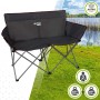 Folding Chair Aktive 52882 Black Steel 2 places (Refurbished B)